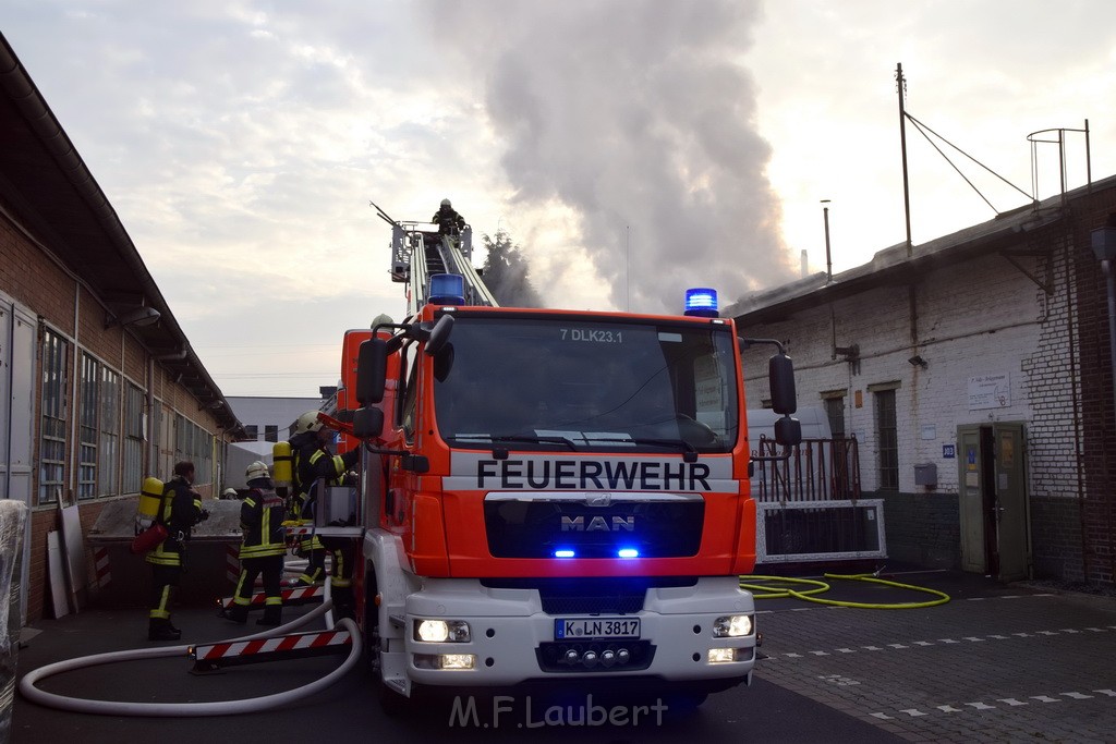 Feuer 4 Schreinerei Koeln Porz Wahn Wilhelm Ruppert Gelaende P0149.JPG - Miklos Laubert
